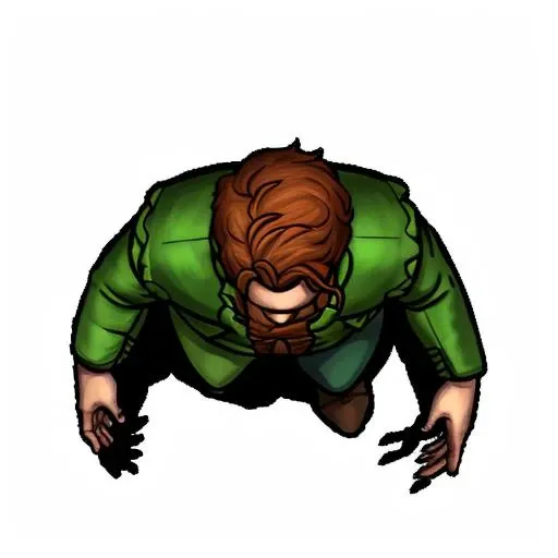 dndtoken, man, human, ginger hair, green clothes, ((white background))
<lora:dndtoken_v101:0.85>