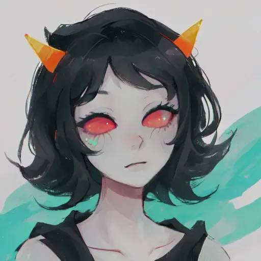 <lora:tereziPyropeHomestuck_v1:0.7>, terezi, cute