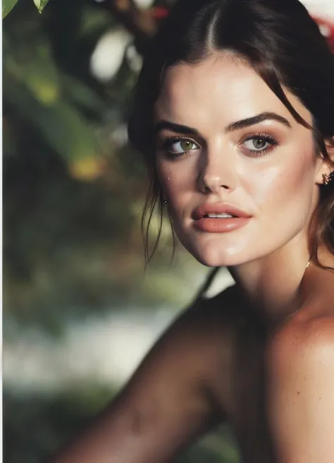 lora:lucy_hale ,Close-up, A tropical paradise where the sun shines brightly every day norman rockwell,Fenghua Zhong, art by (luis royo:1.1)(skin details:1.3),(skin pores:1.3) fujifilm colored
<lora:lucy_hale-000007:0.9>