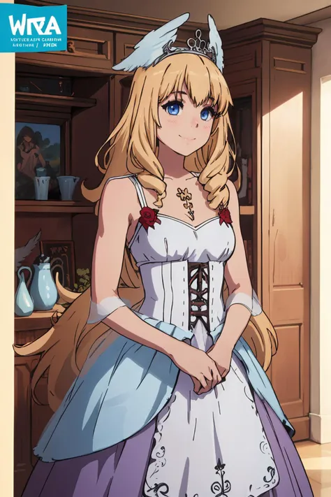 8k high quality detailed,highres,comic,anime,detailed image,
(an illustration of a teenage girl posing,(an illustration of girl,teenage girl)),(magazine_illustration),(magazine_sheet),
(, LatifaFleuranza,1girl,blonde hair,blue eyes,very long hair,[medium_breasts]),(Cheerful Smile),detailed_face,realistic_skin_texture,
(((pose)):0.5),
(, (edgGaruda_dress),ballgown,bird_woman,[ballgown|edgGaruda_dress]),realistic clothing texture,<lora:AmagiBrilliantPark_LatifaFleuranza:0.6>,<lora:edgGarudaBallgown:0.45>