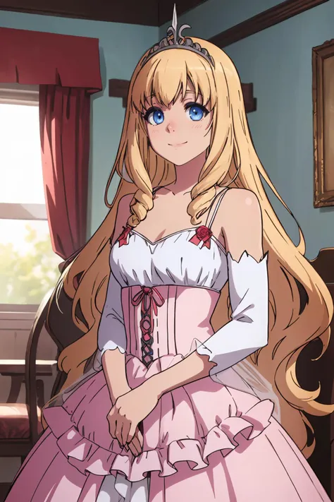 8k high quality detailed,highres,comic,anime,detailed image,
(an illustration of a teenage girl posing,(an illustration of girl,teenage girl)),(magazine_illustration),(magazine_sheet),
(, LatifaFleuranza,1girl,blonde hair,blue eyes,very long hair,[medium_breasts]),(Polite Smile),detailed_face,realistic_skin_texture,
((Covering body with hands):0.5),
(, (edgGaruda_dress),ballgown,bird_woman,[ballgown|edgGaruda_dress]),realistic clothing texture,<lora:AmagiBrilliantPark_LatifaFleuranza:0.6>,<lora:edgGarudaBallgown:0.45>