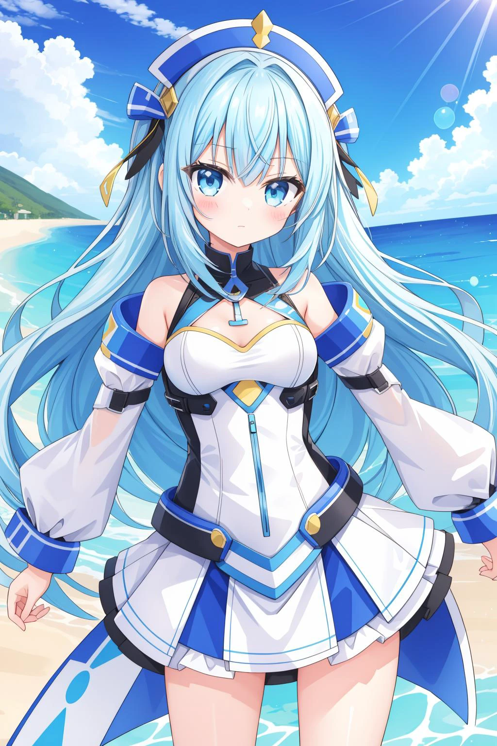 1girl, Aggravated Foolish Bahamian [Ford|Tulip], it is covered in Decals, it is made from X-ray binary