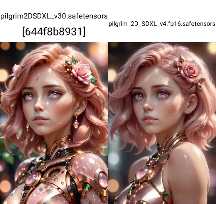 A beautiful rose gold haired gold eyed woman with rose quartz gems in her hair, (masterpiece), (realistic), 8k, RAW photo, very wide shot, octane render, unreal engine, volumetrics dtx, (film grain, bokeh, blurry foreground)
