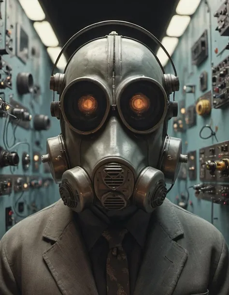 grbtw artstyle, surreal, disturbing, photorealistic, high resolution, beautiful, highest quality, masterpiece, highly detailed <lora:SDXL Grab-Bag-2 - Gasmask Guys - Trigger is grbtw artstyle:1>, <lora:add-detail-xl:0.85>