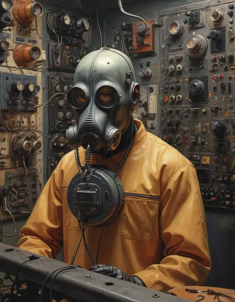 grbtw artstyle, surreal, disturbing, photorealistic, high resolution, beautiful, highest quality, masterpiece, highly detailed <lora:SDXL Grab-Bag-2 - Gasmask Guys - Trigger is grbtw artstyle:1>, <lora:add-detail-xl:0.85>