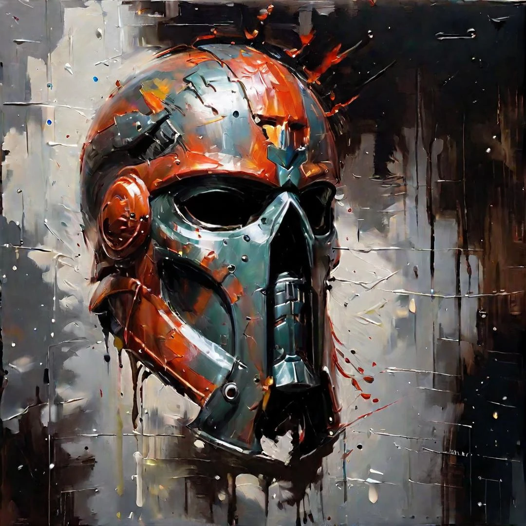 tb, [skull:spartan helmet:20], thick oil paints, 10k high resolution, highly detailed, <lora:ThickBrush:1>