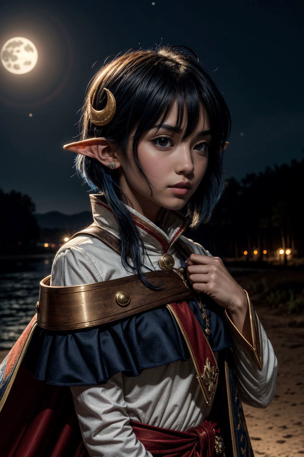 perfect exposure, short blue hair, rena, crescent hair ornament, red cape, blue skirt 1girl, solo, looking away, ominous orb, outdoors , portrait shot, night, moonlight
perfect skin perfect model face,
,
pretty face, pretty eyes,
, <lora:Brightness Adjustment_B_1.1:0.25> <lora:epi_noiseoffset2:0.15> <lora:add_sharpness:0.3> <lora:DETAIL_SLIDER_BY_STABLE_YOGI:0.4> <lora:ShinyOiledSkin_v20-LyCORIS:0.45> , <lora:difConsistency_detail:0.4> <lora:rena:0.9>