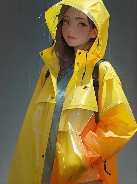 niji,<lora:niji-000008:0.8>,teenager,female,raincoat,windbreaker,