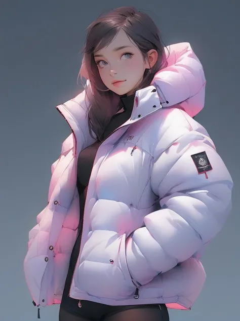 niji,<lora:niji-000008:0.8>,teenager,female,puffer_jacket,