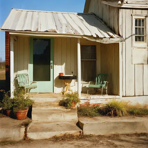 a house by william eggleston, sunrays, beautiful,  <lora:wegg:1>