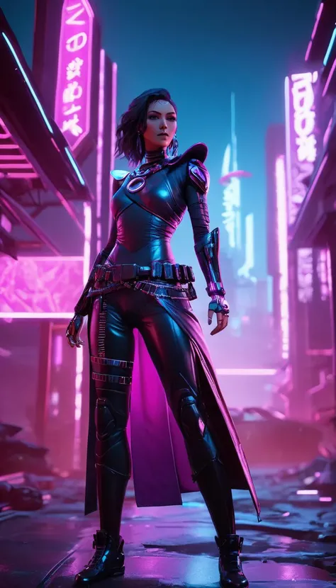 neonpunk style Cinematic scene, hero view, d4s sorceress <lora:diablo_4_sorceress_v0.0.1:1>, action pose, nature, detailed background, masterpiece, best quality, high quality, absurdres . cyberpunk, vaporwave, neon, vibes, vibrant, stunningly beautiful, crisp, detailed, sleek, ultramodern, magenta highlights, dark purple shadows, high contrast, cinematic, ultra detailed, intricate, professional