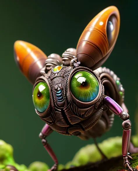 post-impressionism painting art style of a cute creature from another planet. terraforming, ((alien flora in background)), (macro photography, close-up, hyper detailed), trending on artstation, sharp focus, studio photo, intricate details, multiple big eyes, highly detailed, insect-like, cinematic lighting, perfect composition