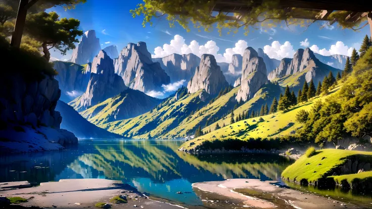 (masterpiece, best quality, highres), no humans, scenery,