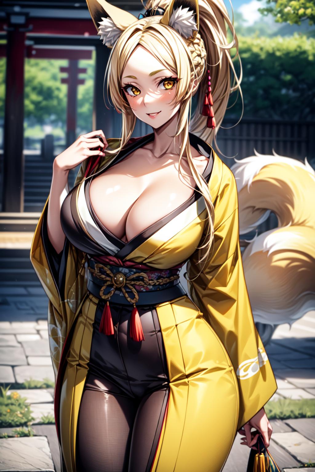 Yasaka | 八坂 - High School DxD | ハイスクールD×D [Neural Da Vinci] v1.0