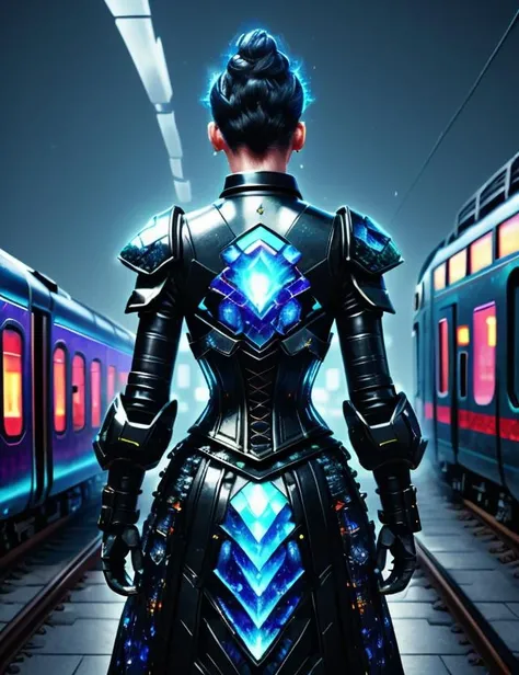((best quality)), ((masterpiece)), ((realistic,digital art)), (hyper detailed), DonMF43Dr4g0n upper body clothing, Square Neck, Solar-powered Synthetic, , Dragon Scales, Puff Sleeves, High-Low Hemline, Empire Waist, Keyhole Back,,Tonal Stitching,,Elastic Waistband,,Collar, , lower body clothing, Cashmere, Neon Vapor Texture,, Bioluminescent Photoluminescent Pavers, Oversized Fit, High Waist, Detachable Train, Corset Closure, , octane rendering, raytracing, volumetric lighting, Backlit,Rim Lighting, 8K, HDR, <lora:Fae_Dragon_SD1.5_version-000008:1>