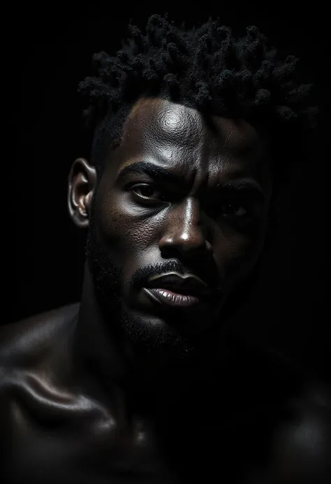 black male, manly, yellow eyes, large penis