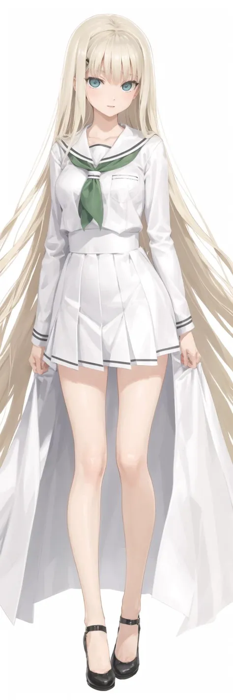 Kannagi-Yuuri-se, white background, ((full body)), (white serafuku),
<lora:Kannagi-Yuuri v2.1-000016:0.5>