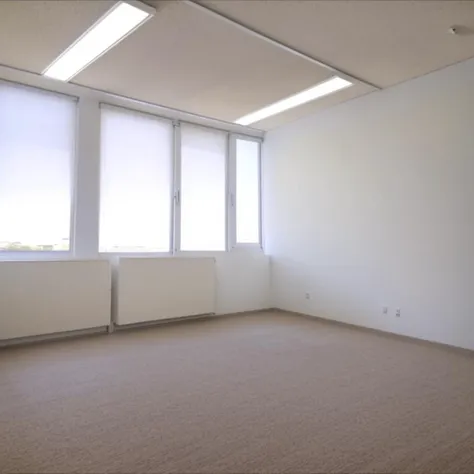 an empty office, photorealistic,