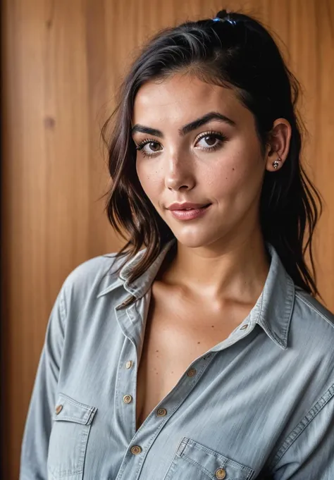 RAW close up portrait photo of andreabotez-ti, natural lighting, 8k uhd, dslr, high quality, film grain, Fujifilm XT3, by Jimmy Nelson, Button-down shirt and chinos, casual clothing, well dressed