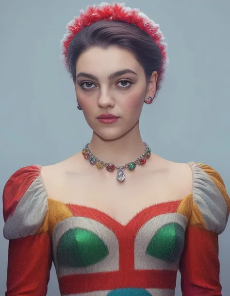 EmilyCarey,<lora:EmilyCareySDXL:1>(masterpiece:1.1), (ultra hi res:1.2), (full body) picture of a woman, full of color christmas dress, high quality, highly detailed, (Sharpdetail:1.3), (PhotoGrain:1.5), photorealism, hyperrealism, realistic, real, natural color, cold tone <lora:SDXL1.0_Essenz-series-by-AI_Characters_Style_HighQualityHeavilyPostProcessedPhotography-v1.1-'Hal':1> <lora:add-detail-xl:1>