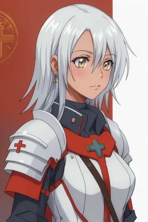 masterpiece,1 girl, <lora:Shirogane Sakura:0.6>,armor, <lora:ArmorFusion:0.6>