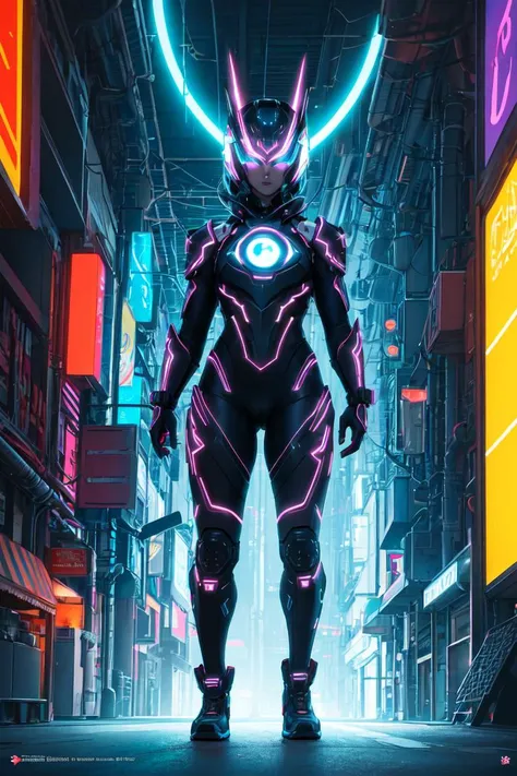 (masterpiece, top quality, best quality, official art, beautiful and aesthetic:1.2),neon lighting, (vibrant glow:1.2), dynamic colors, striking contrast, futuristic vibe, electric energy,reflective surfaces