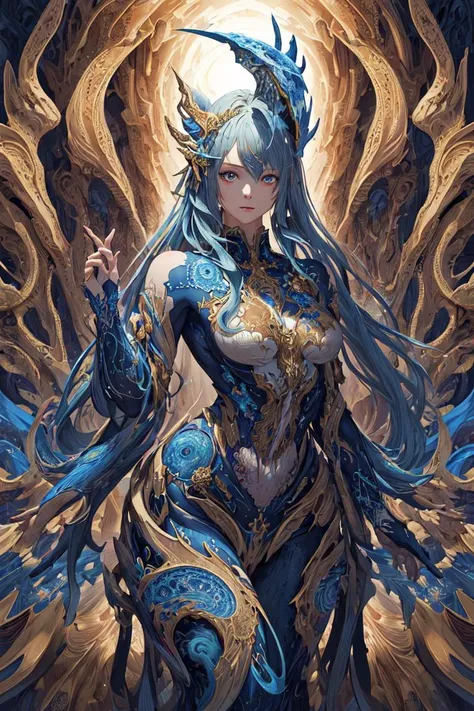 (masterpiece, top quality, best quality, official art, beautiful and aesthetic:1.2), (1girl:1.3), (fractal art:1.3),  <lora:cMechaMusumeC_cV1:0.7>,
