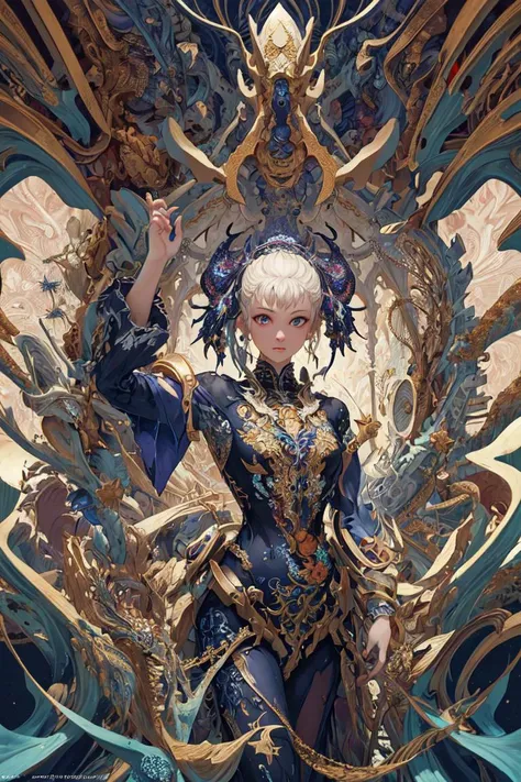 (masterpiece, top quality, best quality, official art, beautiful and aesthetic:1.2), (1girl:1.3), (fractal art:1.3),  <lora:cMechaMusumeC_cV1:0.7>,