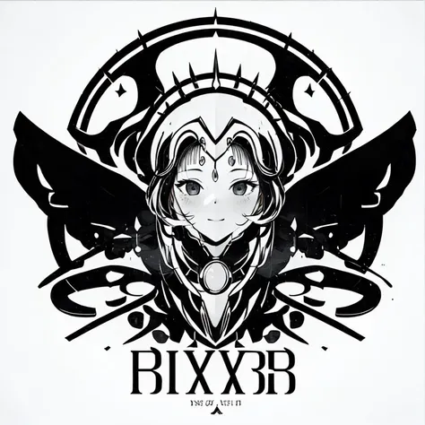 (masterpiece:1.2, best quality),
Graphic details, perfect design,
1girl,front,positive and negative space,Black and white portrait:1.4,Badges, circles, wings, graphics,Symbol, totem,white background,simple background,parody, solo, grey,rhodes island logo:1.6
,Military armband,Black and white negative graph:1.4 <lora:TsumasakyNilouGenshin_v1:0.6>