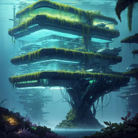 BiophyllTech,futuristic food production, harvesting fully organic algae at sea,ocean farms,bio tech, nautical, science vessels, <lora:BiophyllTech:0.9> fcPortrait