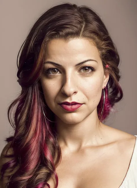 portrait of sks woman, feminine, epic (photo, studio lighting, hard light, sony a7, 50 mm, matte skin, pores, colors, hyperdetailed, hyperrealistic), <lora:locon_anitasarkeesian_v1_from_v1_64_32:1.4>