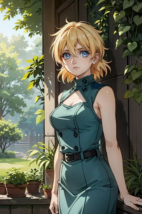((ultra detailed, masterpiece, best quality))
 <lora:HVictoria:0.9>
HVictoria, 1girl, solo, blonde hair, blue eyes, Within an art gallery, contemporary fashion, gallery lights casting dramatic shadows, posing with an expression that mirrors the art around