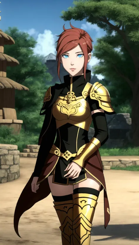 (cowboy shot), sfw,  (masterpiece), (best quality:1.0), (ultra highres:1.0), detailed eyes
BREAK
 <lora:Aquagirl_YJ:0.6> Aquagirl, looking at viewer, 1girl
<lora:Fire Emblem Three Houses:0.8> Fire Emblem Three Hopes
<lora:War_Glam:0.6> War_Glam, wearing War_Glam, armor
BREAK
(busy village, people walking in background, gorgeous view)