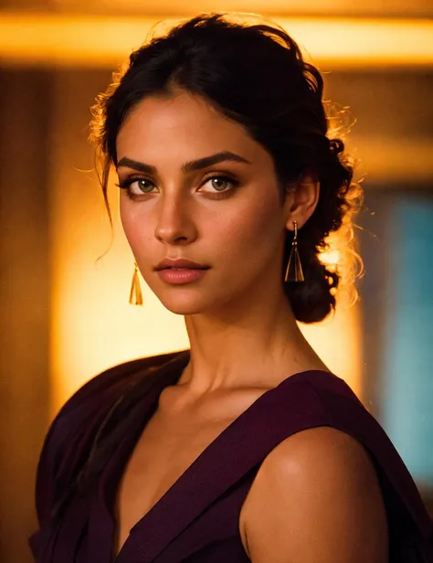 portrait of a stunningly beautiful alluring and attractivel female, depth of field, zeiss lens, by annie leibovitz and steve mccurry, david lazar, jimmy nelsson, breathtaking, 8 k resolution, extremely detailed, beautiful, establishing shot, artistic, hyperrealistic, beautiful face, octane render cinematic lighting, dramatic lighting, masterpiece