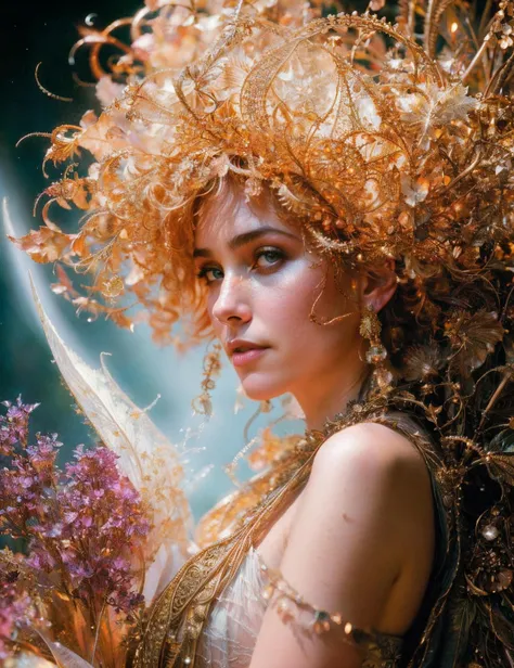 smiling, faerietale couture,