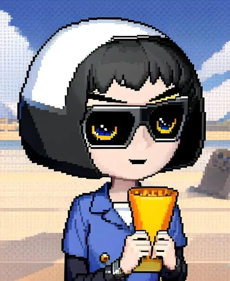 1girl, remilio, milady, pixel art <lora:milady_megamix2-step00025000:0.65>