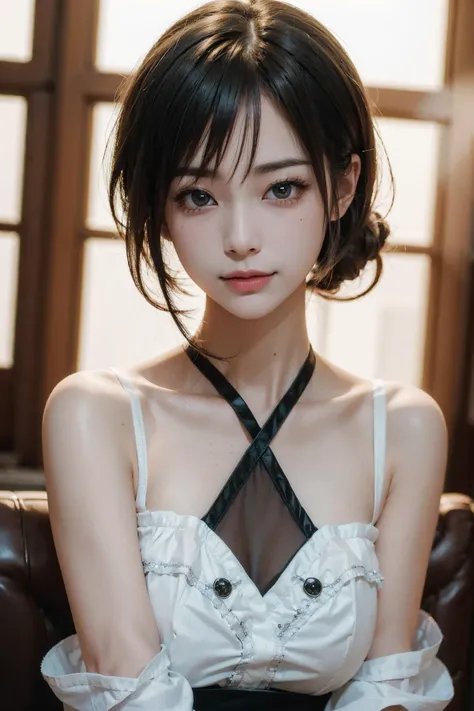 1girl , hime cut, mino boushi,pale, torso,
(realistic, photo-realistic:1.37),(8k, RAW photo, best quality, masterpiece:1.2), cute, ultra-detailed,heart-shaped pupils,physically-based rendering, ultra high res, looking at viewer,photorealistic,realistic, solo, photorealistic, best quality,extremely detailed face,extremely detailed eyes and face, beautiful detailed eyes,absurdres, incredibly absurdres,haunting smile,childish looks, best quality, masterpiece, portrait, a photography of a beautiful girl, detailed face, pov, (((depth of field))), pale and lustrous skin, (flat chest), neon glow, random background, <lora:no119Girl_no119Girl:0.6:TEST>
