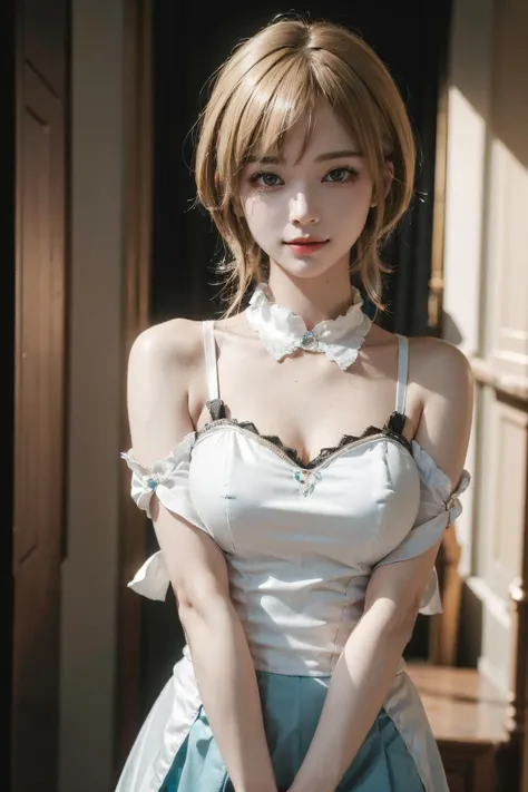 1girl , Undercut haircut, Hanbok,-,
(realistic, photo-realistic:1.37),(8k, RAW photo, best quality, masterpiece:1.2), cute, ultra-detailed,heart-shaped pupils,physically-based rendering, ultra high res, looking at viewer,photorealistic,realistic, solo, photorealistic, best quality,extremely detailed face,extremely detailed eyes and face, beautiful detailed eyes,absurdres, incredibly absurdres,haunting smile,childish looks, best quality, masterpiece, portrait, a photography of a beautiful girl, detailed face, pov, (((depth of field))), pale and lustrous skin, (medium breasts), neon glow, random background, <lora:no119Girl_no119Girl:0.8:ALT1>
