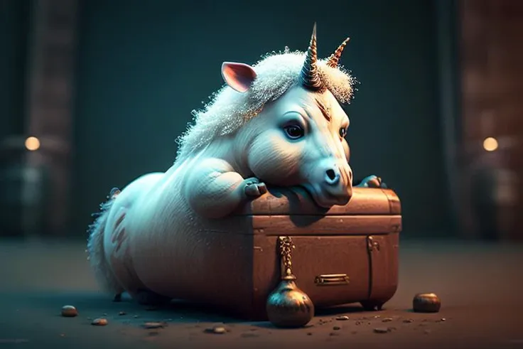 <lora:fat:1>, an awarded profesional photo of 1 unicorn on treasure box background, 8k, perfced detailed, high res, masterpiece, , ultradetailed, perfect eyes, ideal body posture,perfect body proportions, by jeremy mann, by sandra chevrier, by maciej kuciara,(masterpiece:1.2),(ultradetailed:1.1), ultrasharp, (perfect, body:1.1),(realistic:1.3),(real shadow:1.2), photo Fujifilm XT3, ,(perfect body proportions:1.1)<lyco:GoodHands-beta2:1>, intricated hands,(by Michelangelo),(profesional lights:1.3) (profesional photography:1.3), cowboy shot (character focus:1.1), depth of field, photorealistic, <lora:improve_backgrounds:1> <lora:add_detail:1> vibrant colors
