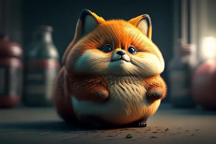 <lora:fat:1>, an awarded profesional photo of 1 fox on table background, 8k, perfced detailed, high res, masterpiece, , ultradetailed, perfect eyes, ideal body posture,perfect body proportions, by jeremy mann, by sandra chevrier, by maciej kuciara,(masterpiece:1.2),(ultradetailed:1.1), ultrasharp, (perfect, body:1.1),(realistic:1.3),(real shadow:1.2), photo Fujifilm XT3, ,(perfect body proportions:1.1)<lyco:GoodHands-beta2:1>, intricated hands,(by Michelangelo),(profesional lights:1.3) (profesional photography:1.3), cowboy shot (character focus:1.1), depth of field, photorealistic, <lora:improve_backgrounds:1> <lora:add_detail:1> vibrant colors