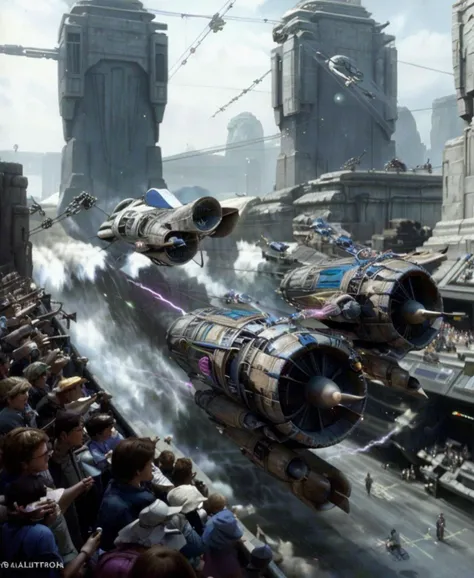 podracing, metro, city,  
star wars, crowd, people, aliens,
highres, masterpiece, beautiful, 
 <lora:podracing_10_1:0.75>