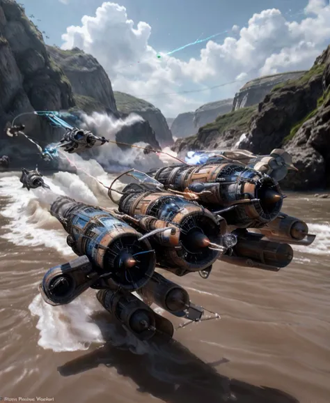 podracing, ocean, water surface, reflection, raytracing,
trail, engines,
(speed, fast, projection:0.6), star wars,
highres, masterpiece,
<lora:podracing_10_1:0.65>
