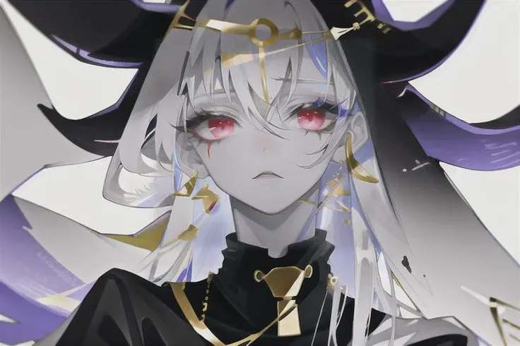 score_9, score_8_up, score_7_up, (best quality, masterpiece:1.2, perfect face), 1girl, earrings, jewelry, long hair, face focus, beautiful hair, perfect hair, a person's hand, <lora:GoodHands-vanilla:1>, <lora:add-detail-xl:3>, white hair, black hair, multiple color hair, g0ld3mb, gold, portrait, <lora:g0ld3mb:1>