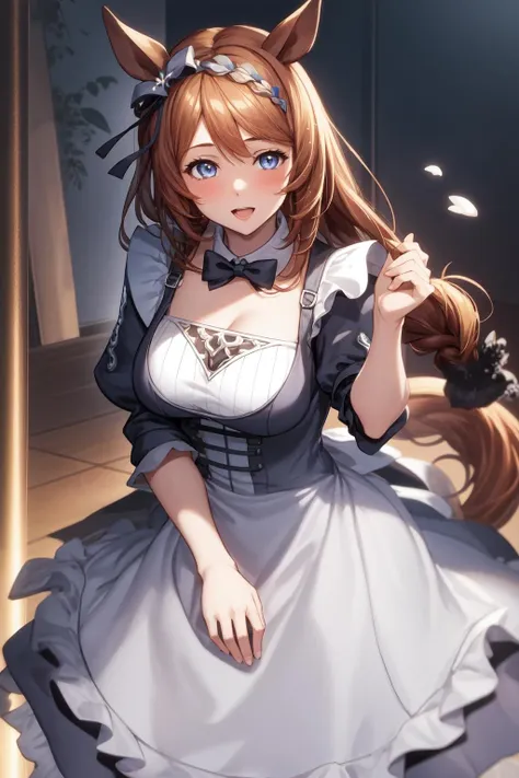 1girl, sup3rcr33k, maid, <lora:SuperCreekUMA_568256:1>, <lora:GBF_Splash:0.6>, splash art,