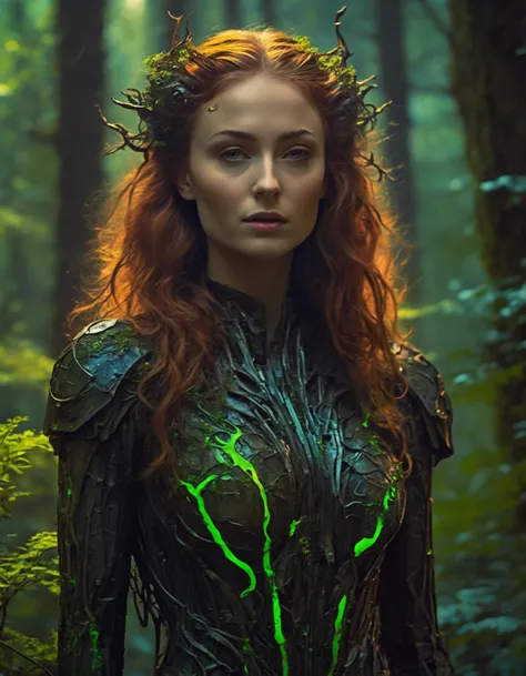 a forest Nymph (ohwx woman) <lora:sophie_lora_sdxl_v1-000008:1>, in the style of studio Ghibli and Charlie Bowater trending on artstation deviantart pinterest furaffinity detailed realistic HD 8k high resolution hd shading photorealistic highlights & shadow ray - tracing reflections depth field unreal engine 5 4 k post processing extremely hyperdetailed intricate futuristic awe inspiring bruce pennington cityscape digital painting cyberpunk atmosphere highly details cinematic lightning colorful vibrant lens flare lighting neon colors by Paul Lehr giger beksinski!! 2049 award winning masterpiece with incredible color glowing rich bright back
