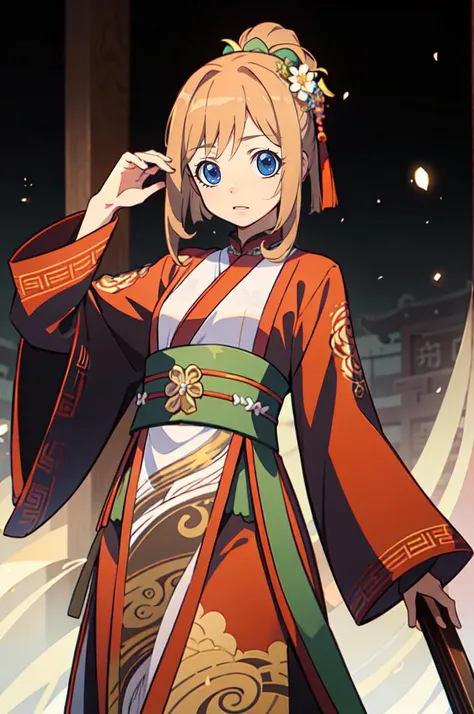 <lora:EDGHanfusion:0.8> edghanfu, wearing edghanfu, cowboy shot, hanfu, <lora:ViktoriyaIvanovnaSerebryakov002:0.5> ViktoriyaIvanovnaSerebryakov,1girl,, ultra detailed, masterpiece, best quality, aesthetic, detailed,