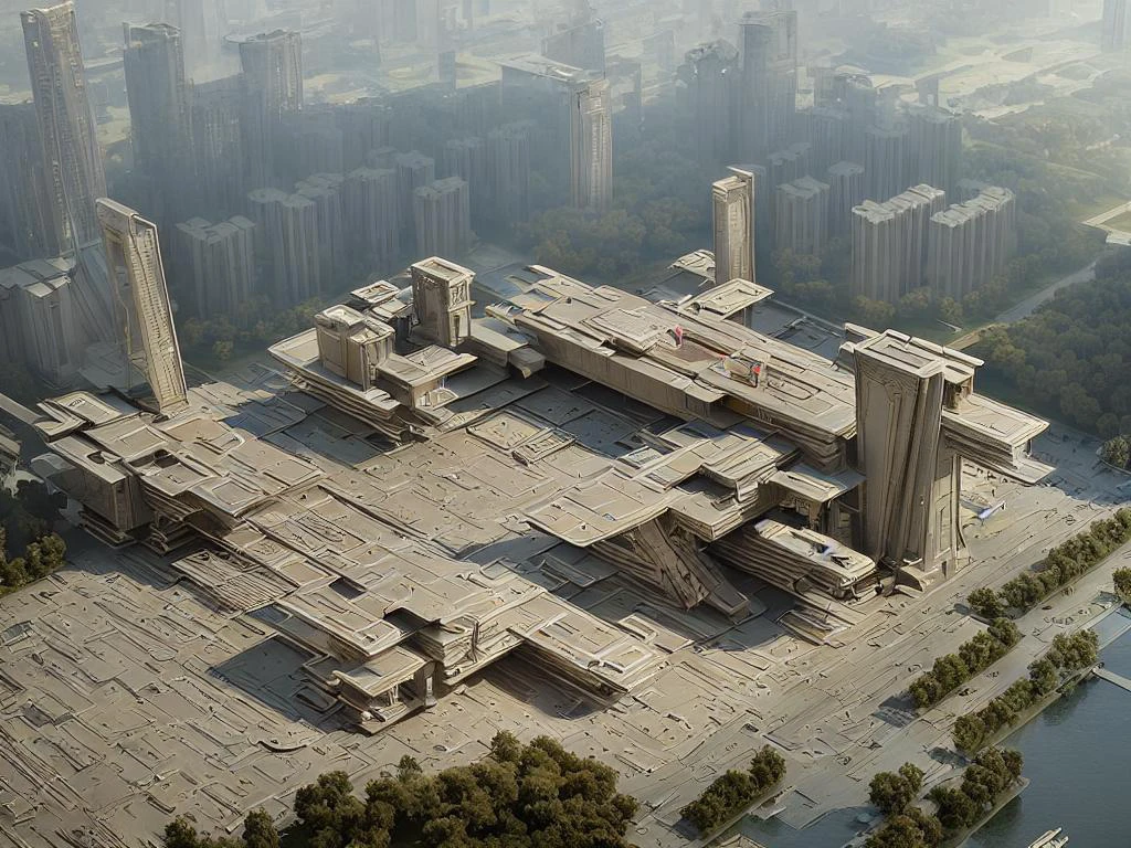 authoritarian, (masterpiece:1.3), (best quality:1.2), chiaroscuro, ( Unreal Engine, CGI render, Hyperdetailed, scenery, city, vivid colors, buildings, idealized American city, busy city center, picturesque parks and greenery areas, gentle city canals, modern era photograph, skyscrapers, ), ultra high quality model, 8k Ultra HD, perfect composition, beautiful detailed intricate insanely detailed octane render, 8 k artistic photography, photorealistic concept art, soft natural volumetric cinematic perfect light, perfect depth of field shot, ray tracing, photometry, metallic deep colors, beautiful,
(uploaded and trending on imgur, pixiv, furaffinity, pinterest, e621, inkbunny, tumblr, deviantart, artstation, ),
((in the style of and art by midjourney, raphael, greg rutkowski, Frank Lloyd Wright, James Gurney, Thomas Kinkade, )),
<lora:Authoritarian Architecture (AD):0.85>