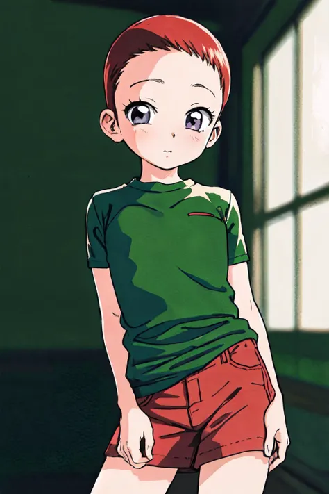 <lora:kayoko:0.8>Nagato kayoko, green_shirt, cowboy shot,
(best quality, masterpiece, RAW photo,ultra-detailed:1.2), <lyco:GoodHands-beta2:1.0>,1girl,solo,looking at viewer,