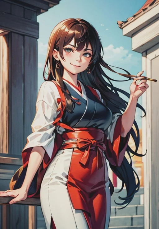 <lora:Carrier_Akagi:0.8>, Carrier_Akagi, smirk,, (gorgeous, beautiful, enchanting:1.3)