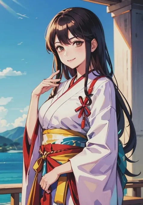 <lora:Carrier_Akagi:0.8>, Carrier_Akagi, smirk,, (gorgeous, beautiful, enchanting:1.3)